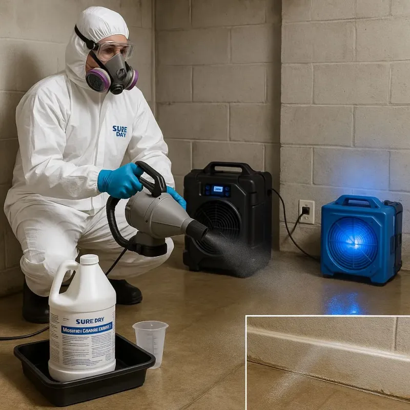 Sanitization and Odor Removal process in Ridgway, PA