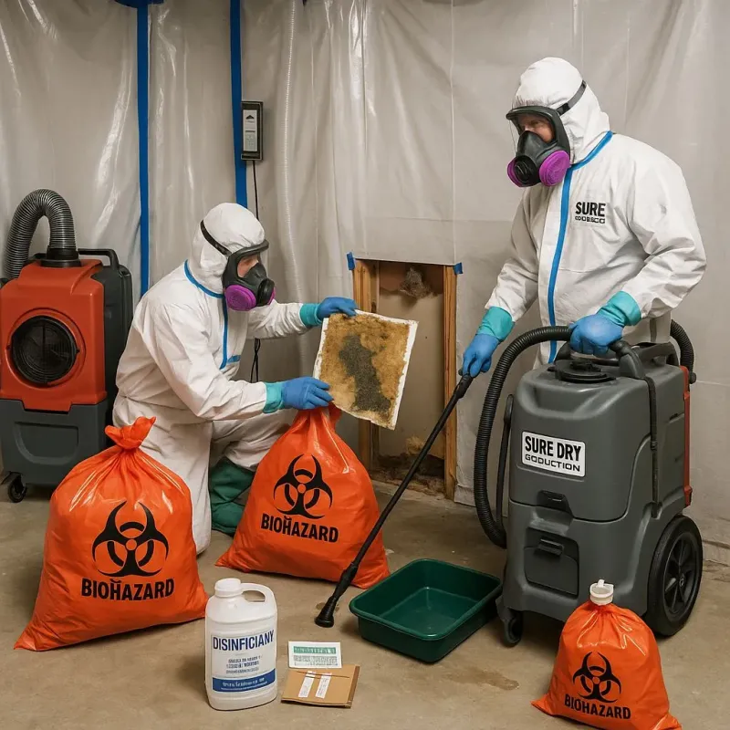 Contaminated Water Handling Protocols process in Ridgway, PA