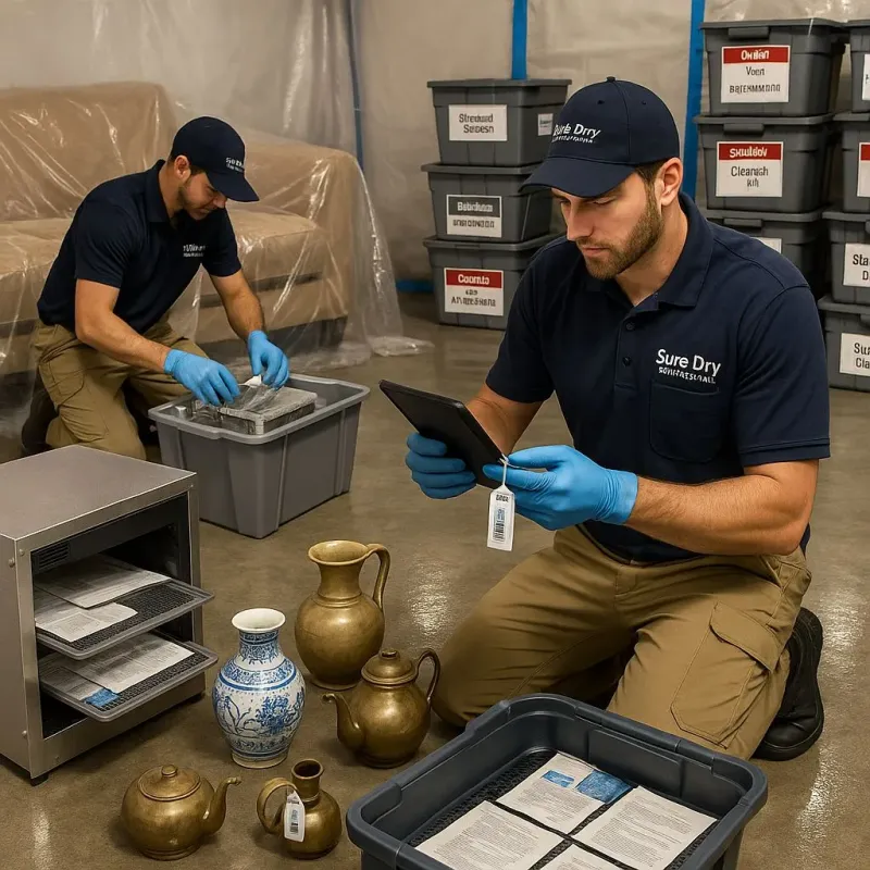 Content Protection and Restoration process in Ridgway, PA