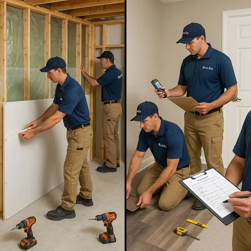Repairs and Reconstruction process in Ridgway, PA