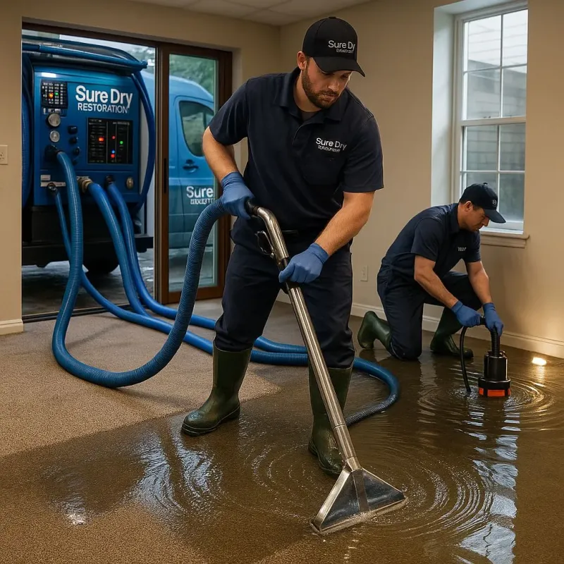 Water Extraction and Removal process in Ridgway, PA